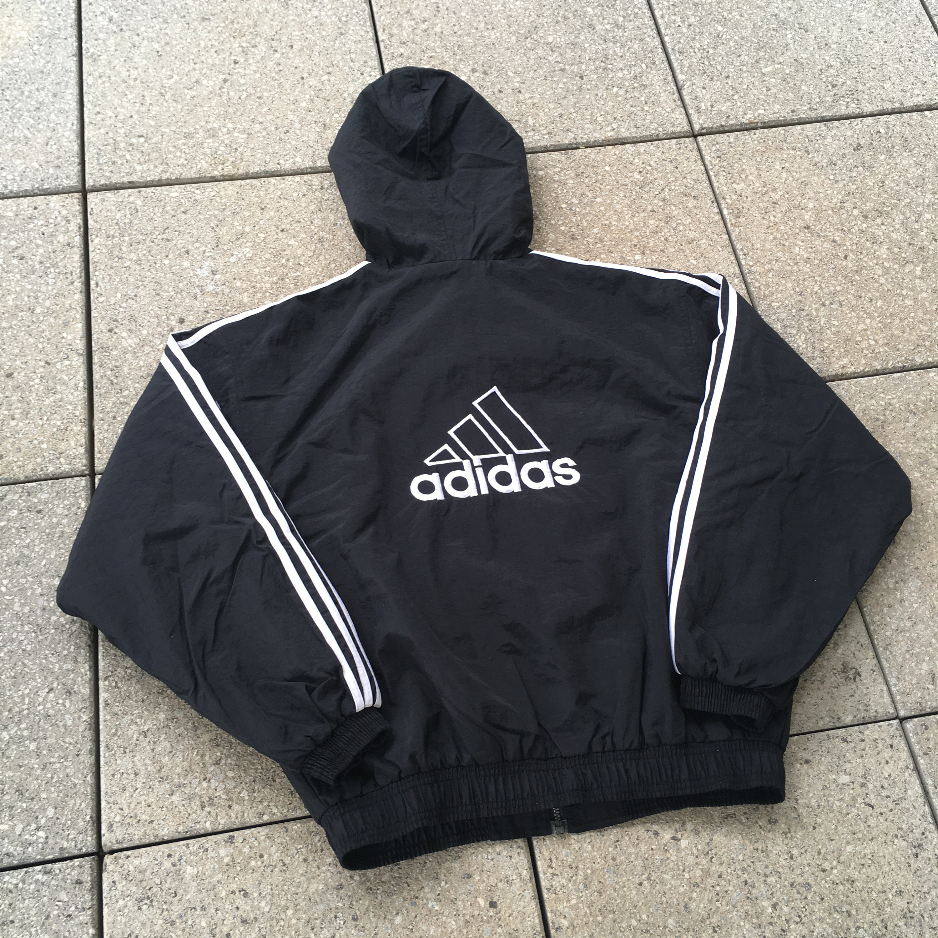 heiß Classic Vintage Adidas Equipment Pullover Quarter Zip heiß Classic Vintage Adidas Equipment Pullover Quarter Zip