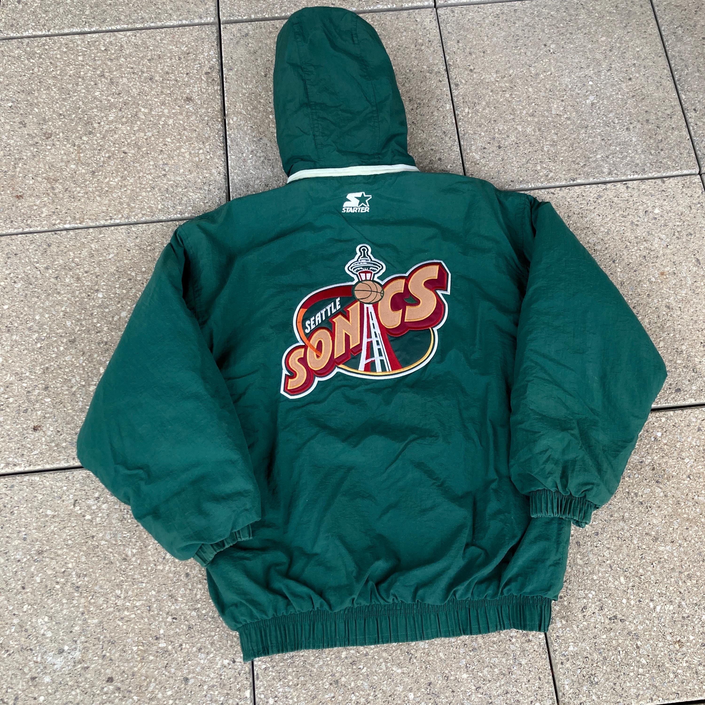 Rare 90s SEATTLE SUPERSONICS Jacket by Starter / NBA Basketball