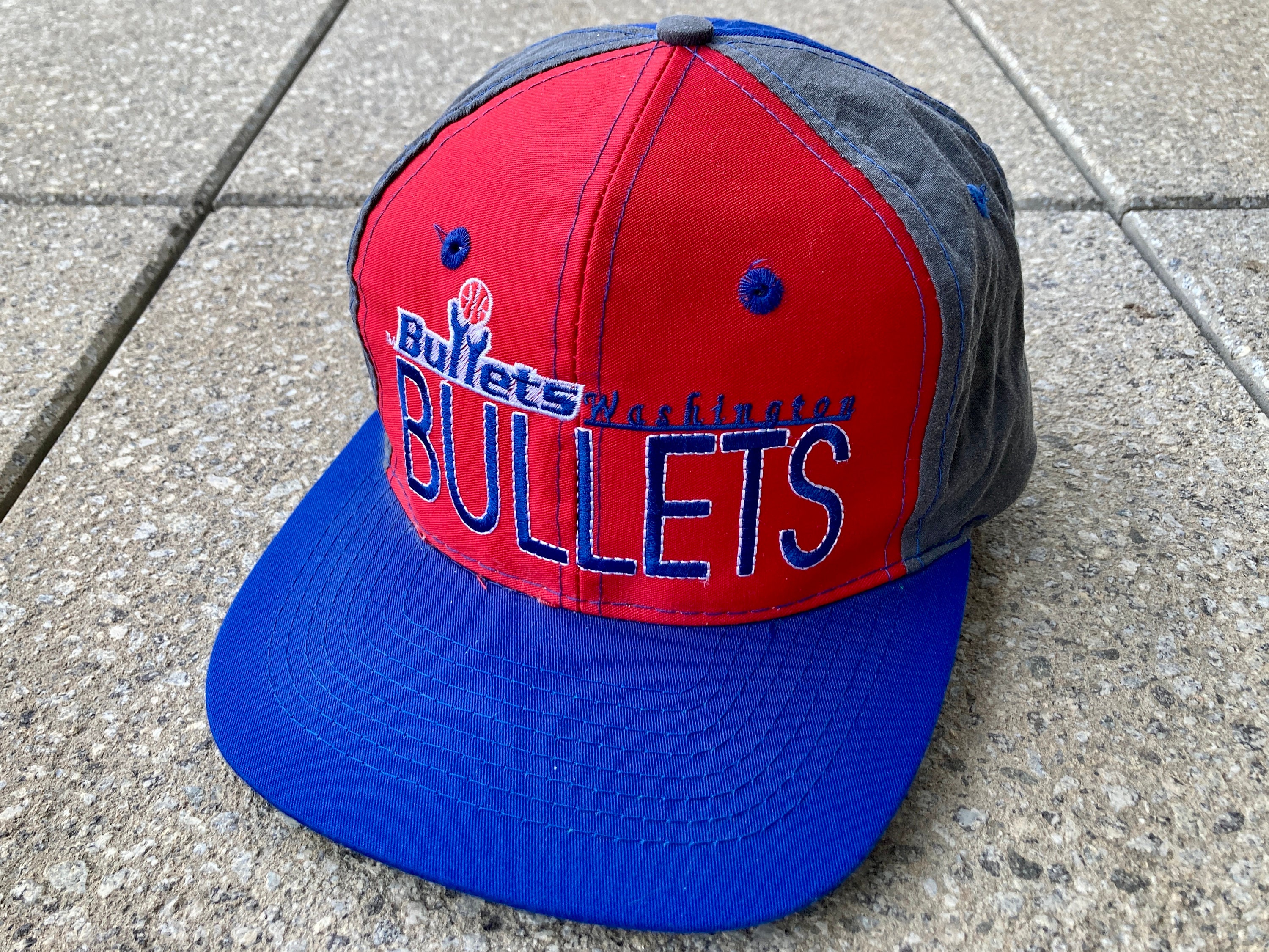 Early 90s Washington BULLETS Snapback Hat by the Game / the  display picture 1