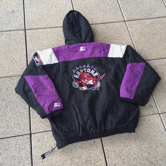 vintage raptors jacket