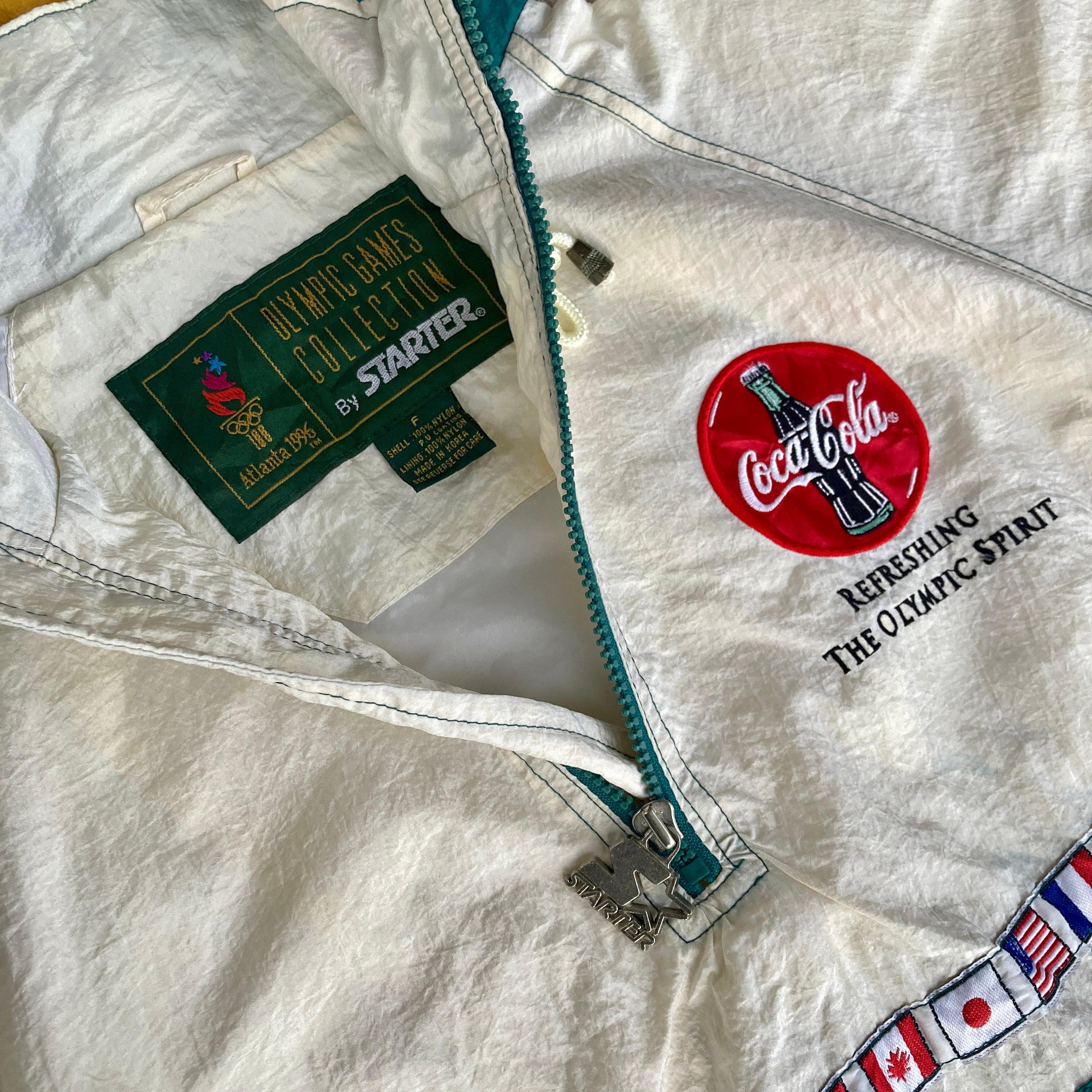 Vintage Olympic Games Collection Windbreaker by STARTER / Olympic 
