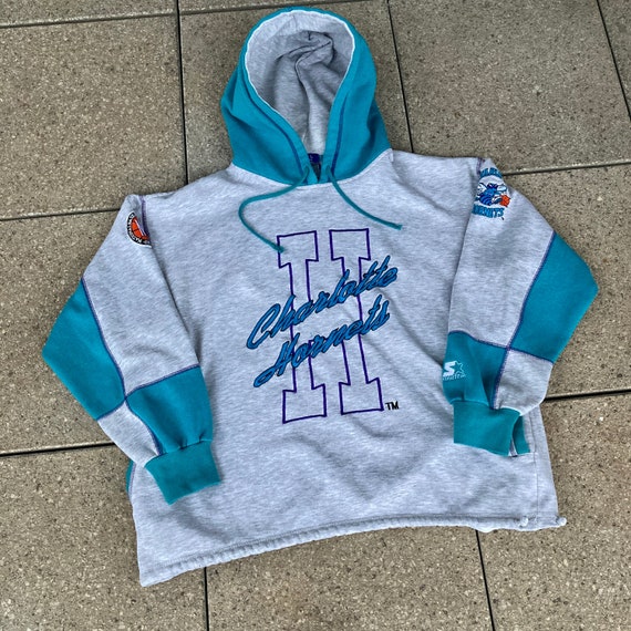 90s CHARLOTTE HORNETS Hoodie by Starter / Classic… - image 1