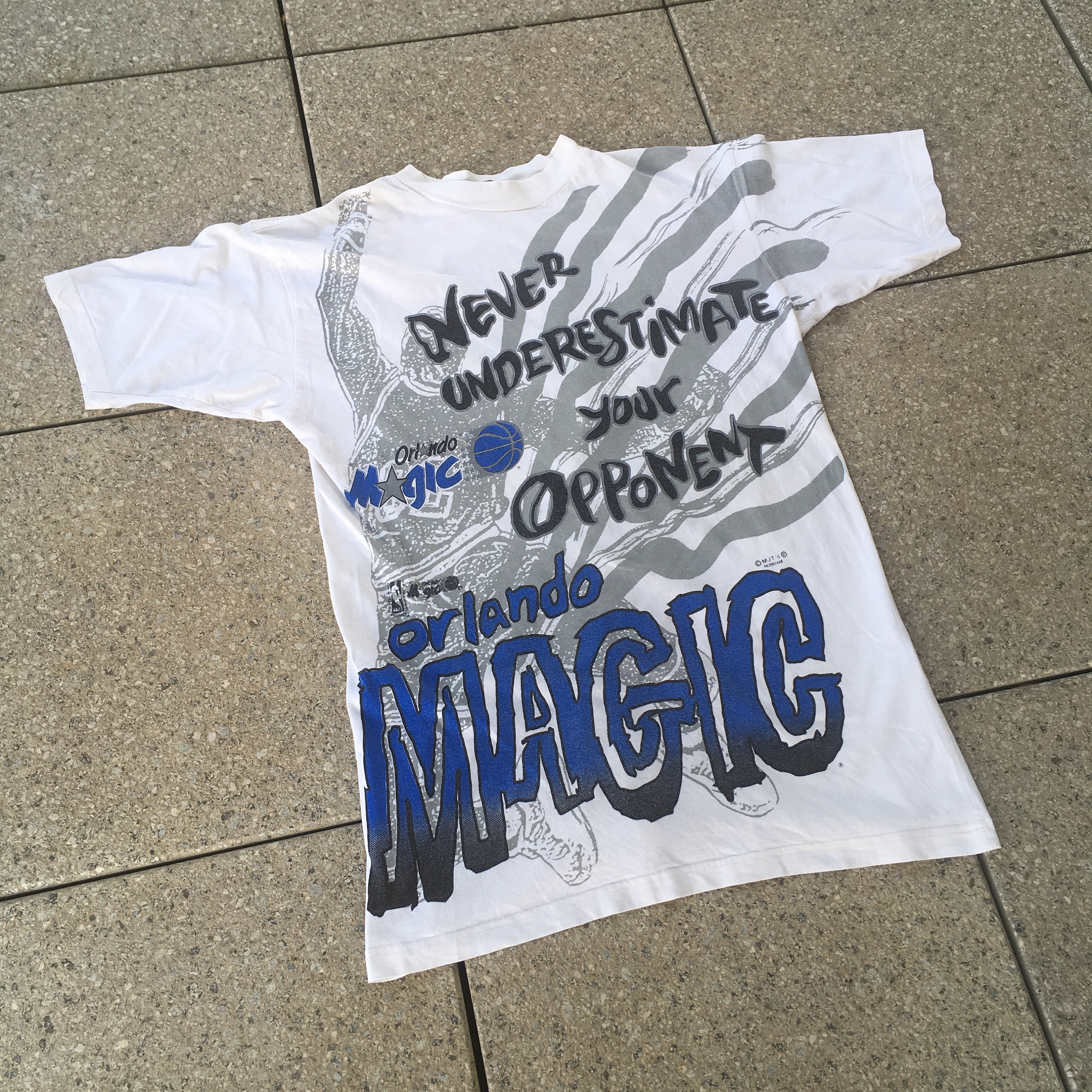 New Era Orlando Magic NBA Team Logo White T-Shirt XXL