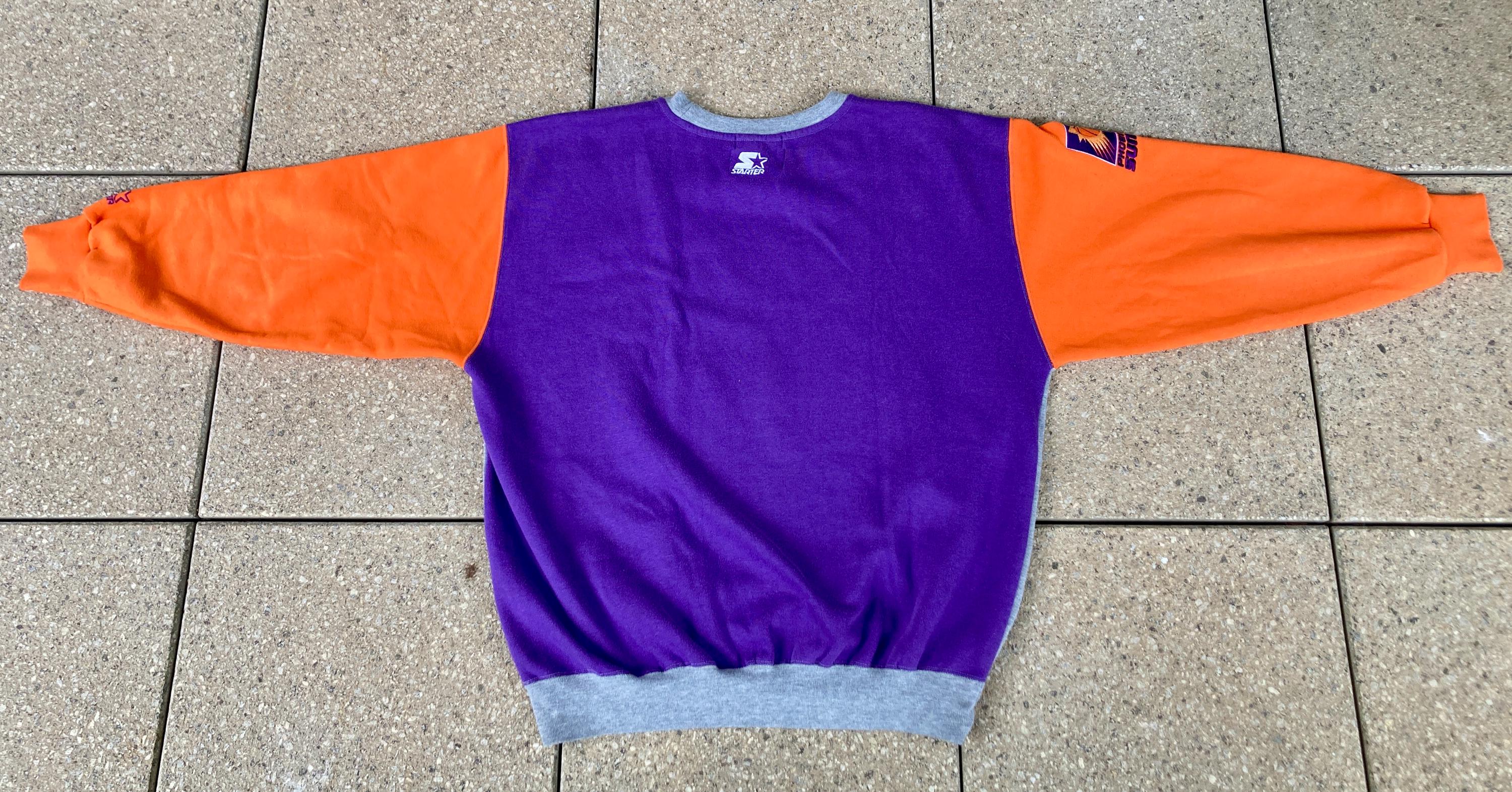 Buy 90s Phoenix SUNS Sweater by STARTER / Spell Out / NBA Vintage
