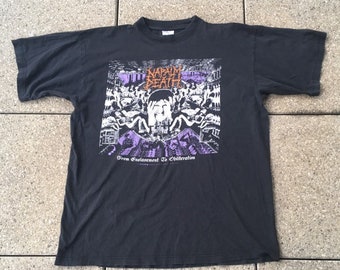 80s- NAPALM DEATH ノースリーブ Tシャツ ヴィンテージ 80s- NAPALM DEATH ノースリーブ Tシャツ ヴィンテージ