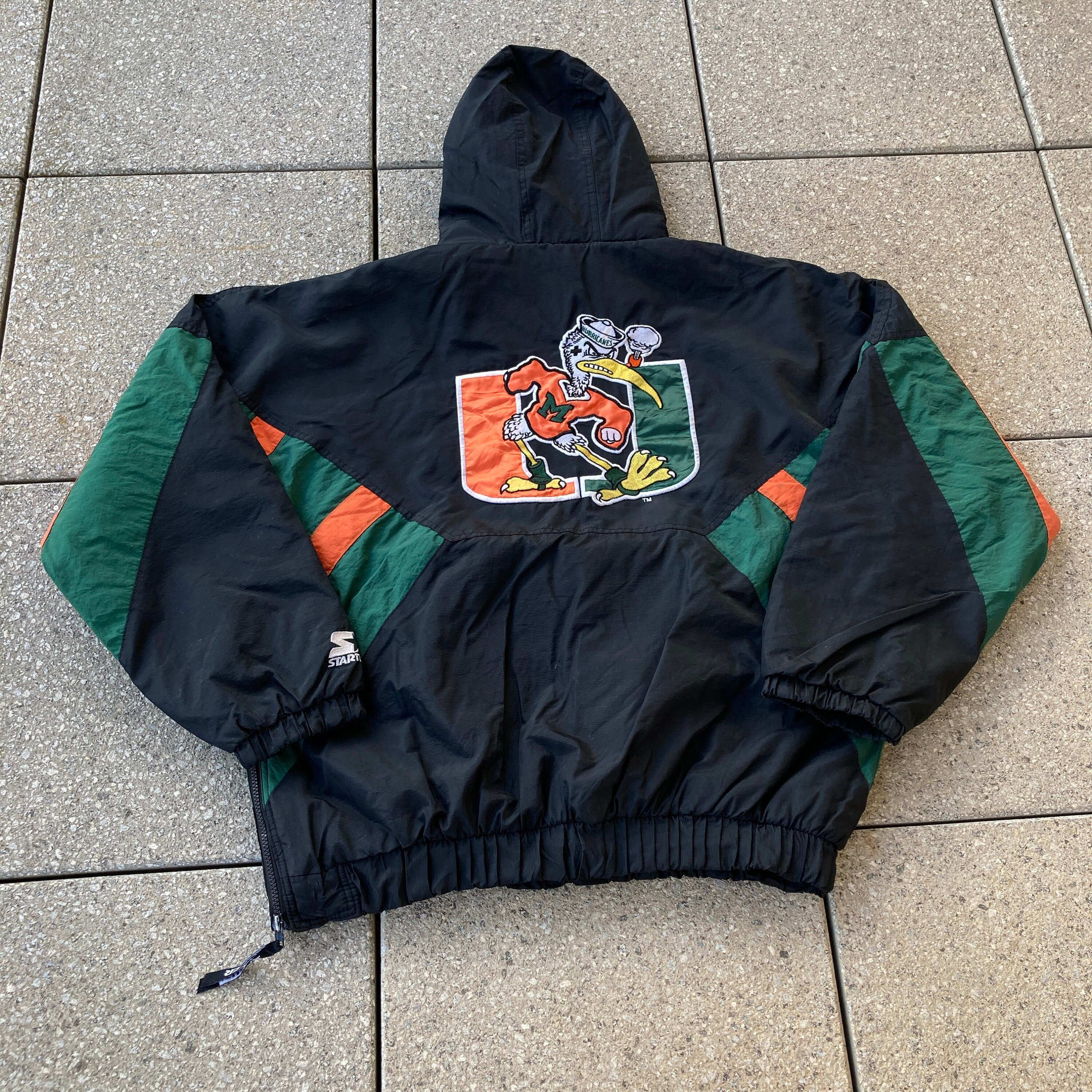 Miami Hurricanes NCAA Adidas Authentic Sideline Hoodie