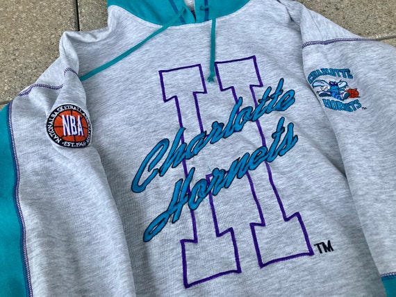 90s CHARLOTTE HORNETS Hoodie by Starter / Classic… - image 9