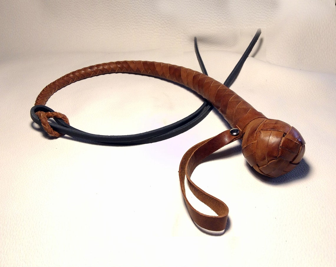 Leather Dog Whip / BDSM Whip / BDSM Gear for impact play Etsy