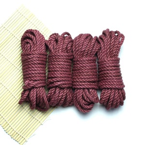 Dsb Rope 12 BDSM Rope Kit / Shibari Rope Set / BDSM Ropes / Bondage Ropes - Etsy