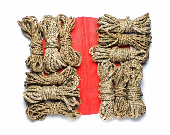 12 BDSM Rope Kit / Shibari Rope Set / Sex Rope / BDSM Ropes