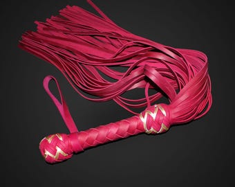 Fuchsia BDSM Flogger