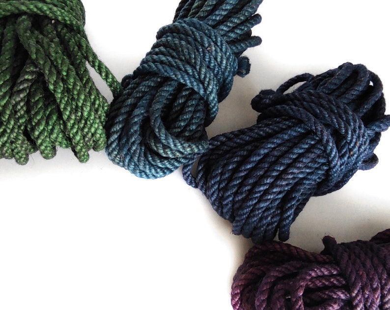 Rainbow Jute Rope Set - Etsy