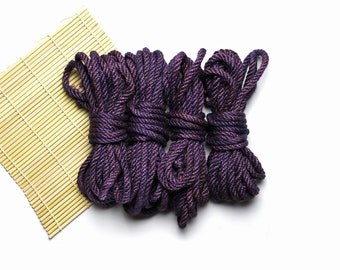 4 Purple Shibari Ropes