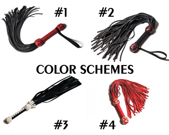 Leather Flogger for BDSM -  Canada