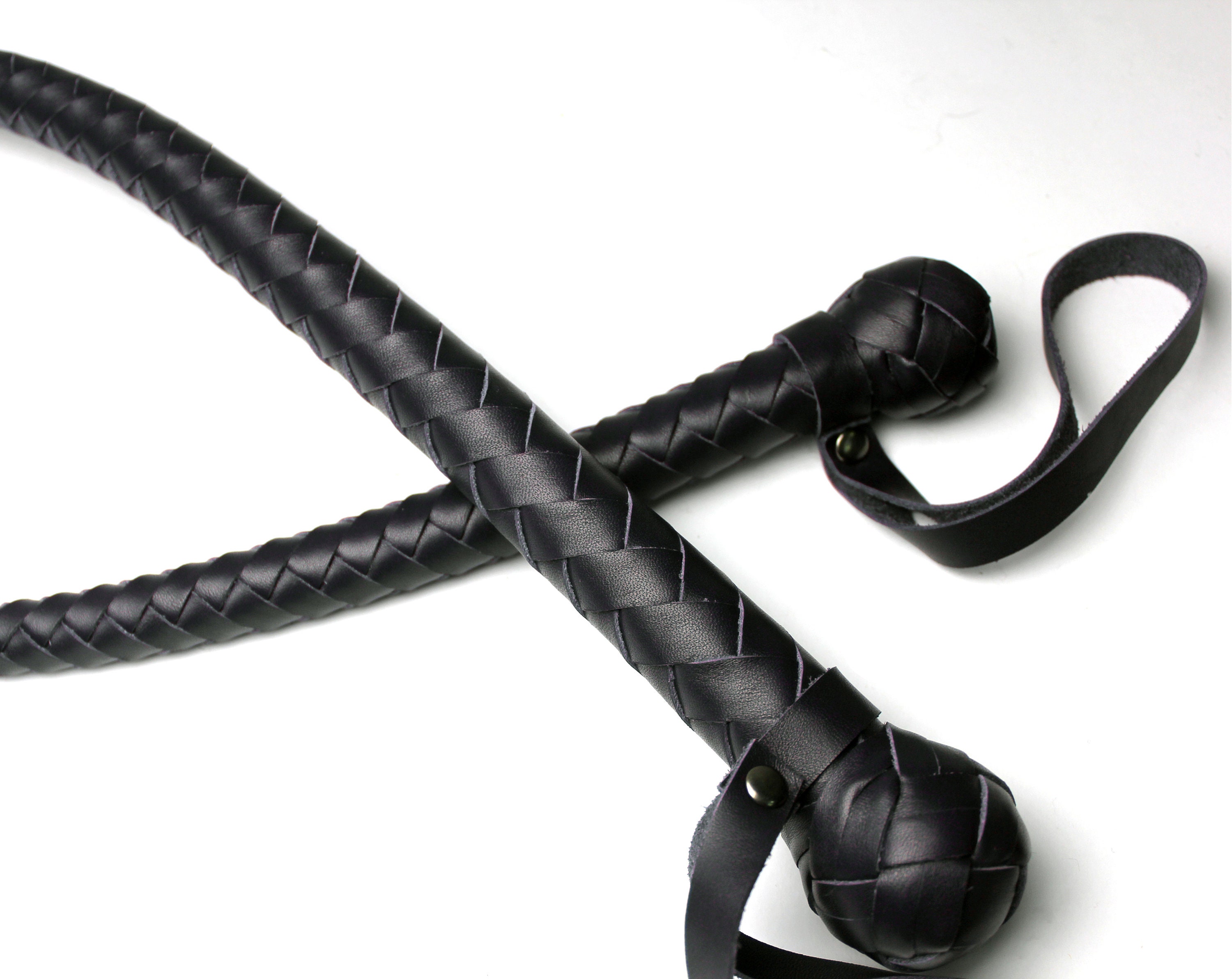 Black Leather Snake Whip / BDSM Whip With Stinger / Sex Whip / Etsy