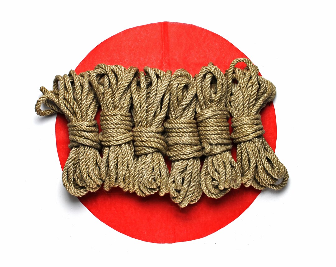 6 Shibari Rope Set / BDSM Rope / Bondage Rope - Etsy Japan