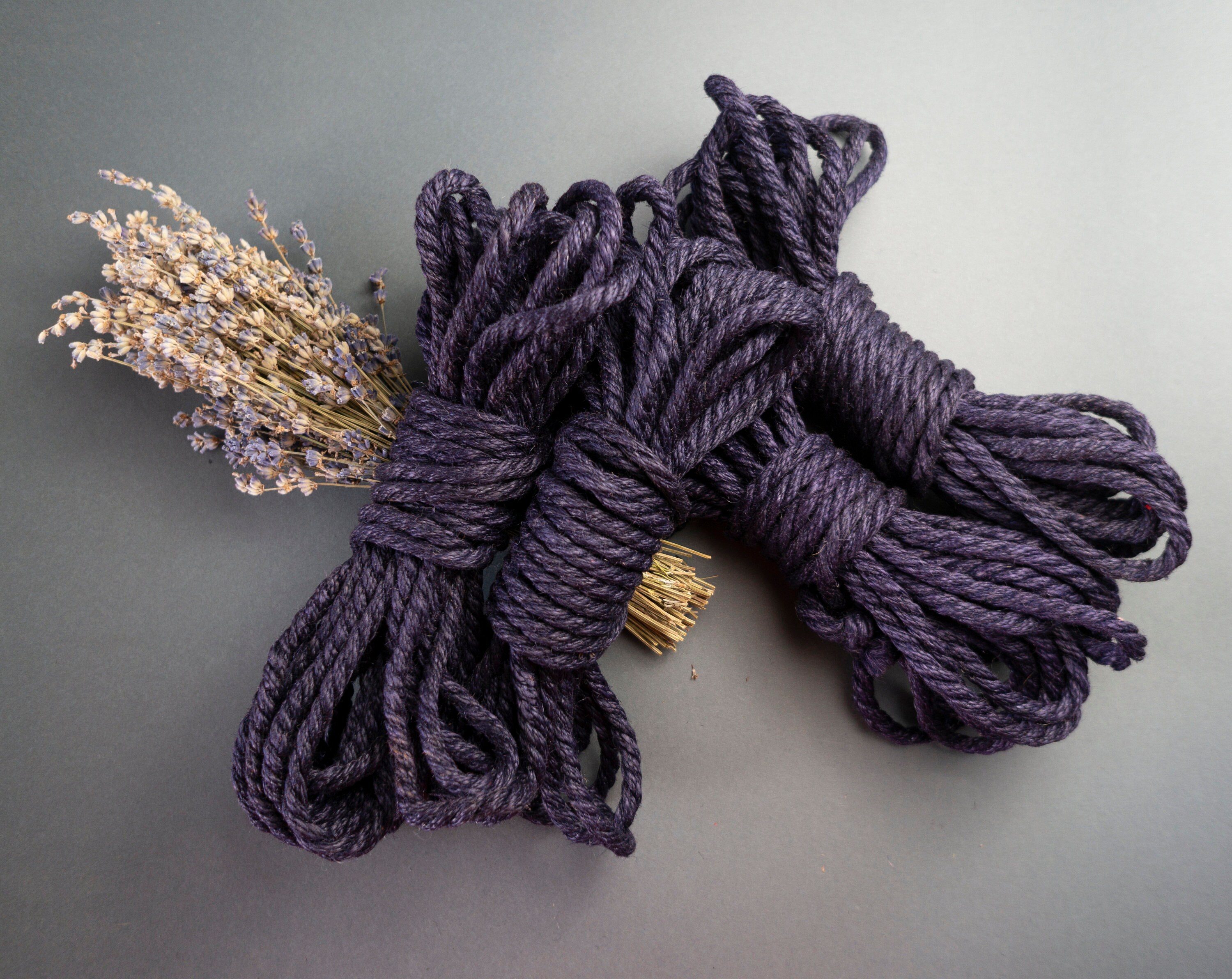 4 Blue Bondage Rope / Kinbaku Rope / Shibari Kit | Etsy
