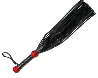 Leather Flogger for BDSM Two-Colored