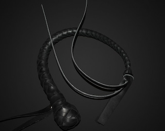 Premium BDSM Snake Whip with Silicone Core / Dog Whip with Latex Core / Snake Whip