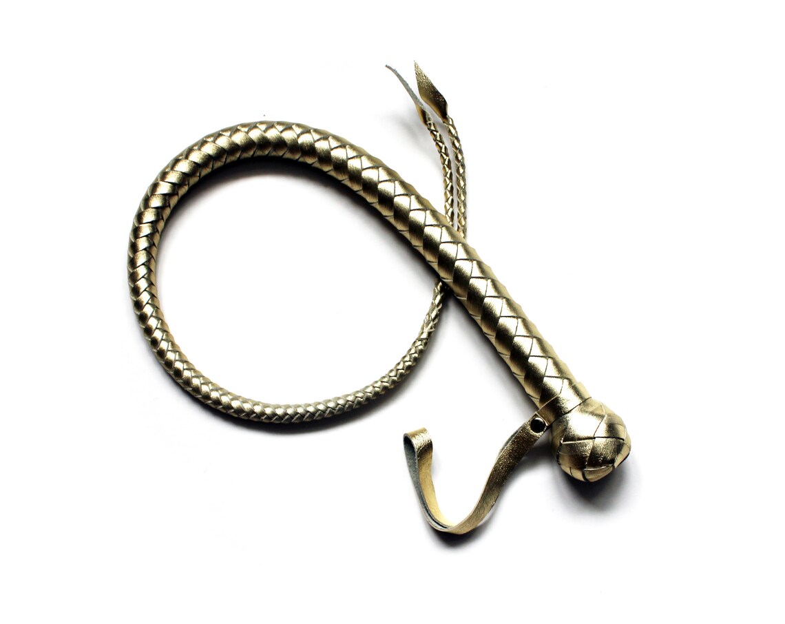 Split Tongue Snake Whip / black snakewhip real leather single Etsy