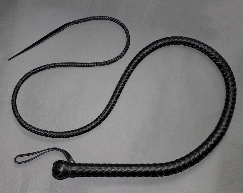 Leather Bull Whip / BDSM Bullwhip / Single Tail Whip / BDSM Etsy