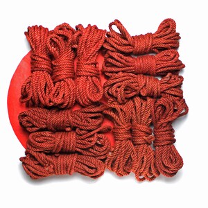 Maso Rope 12 BDSM Rope Kit / Shibari Rope Set / BDSM Ropes / Bondage Ropes - Etsy