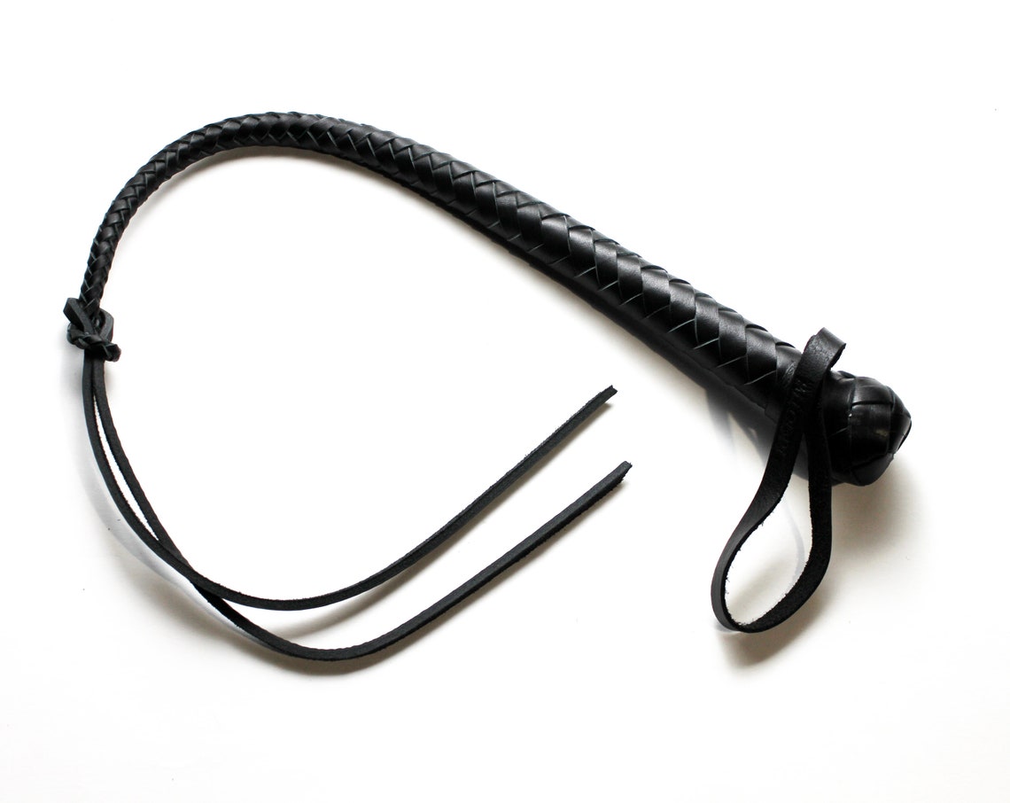Leather Dog Whip / BDSM Whip / BDSM Gear for impact play Etsy