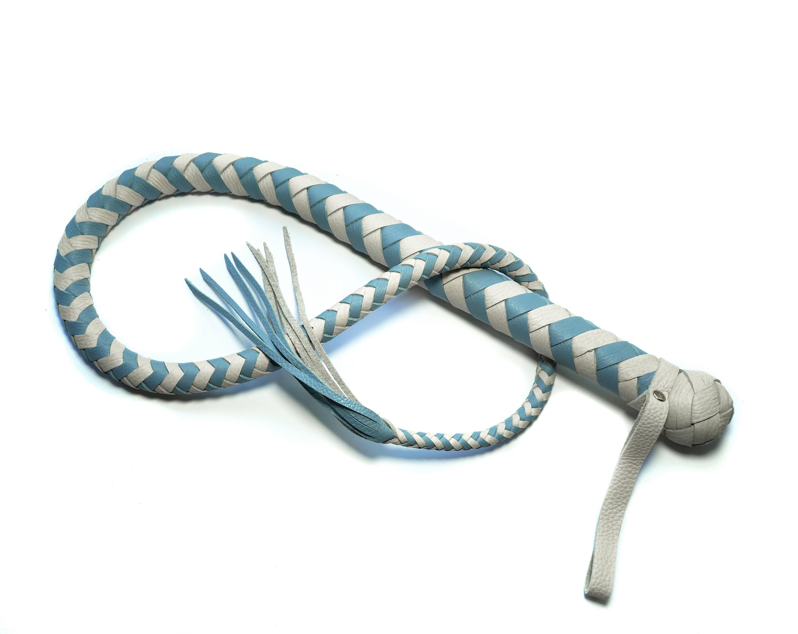 Frusta a coda singola in pelle doppio colore / frusta BDSM con - Etsy ...