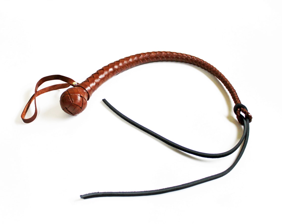 Leather Dog Whip / BDSM Whip / BDSM Gear for impact play Etsy