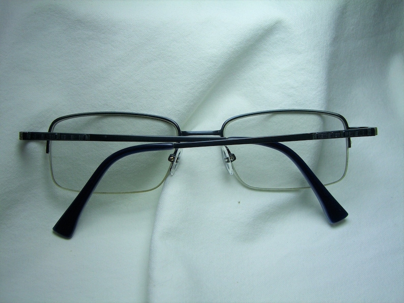 IFC, eyeglasses, Titanium, half rim, square, men's, women's, frames, hyper vintage image 9