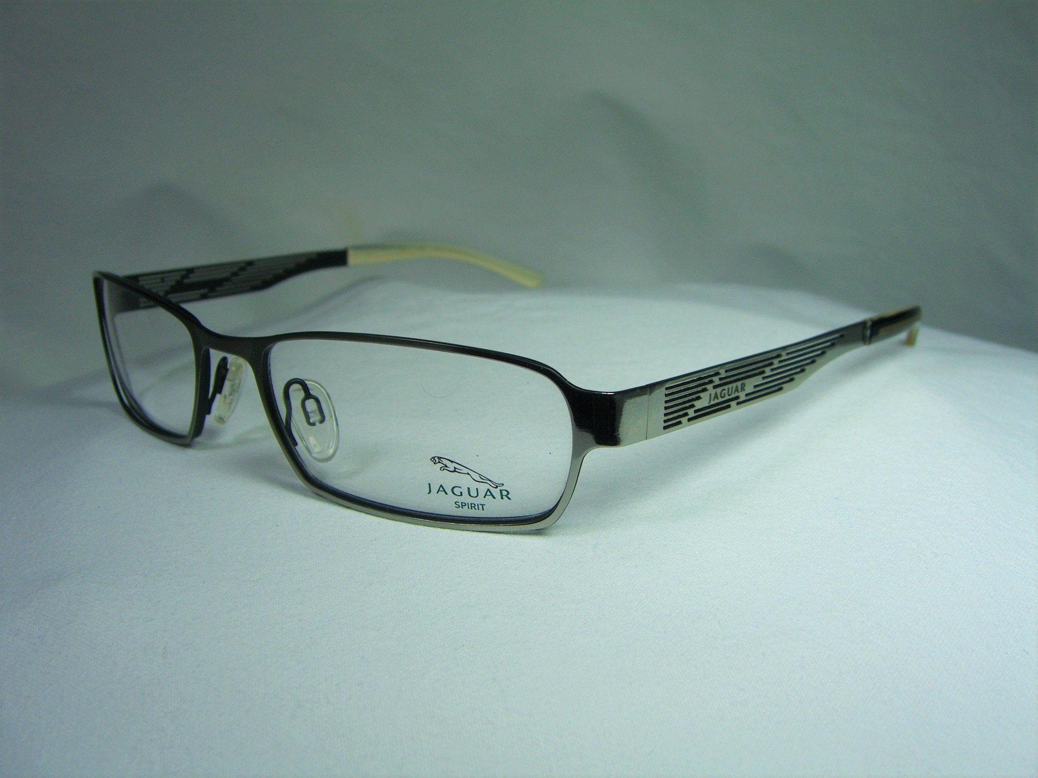 Jaguar lunettes Titane carr ovale cadres hommes femmes