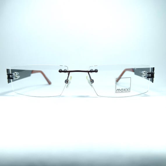Occhiali da vista, senza montatura, Moxxi, ovali, quadrati, lega