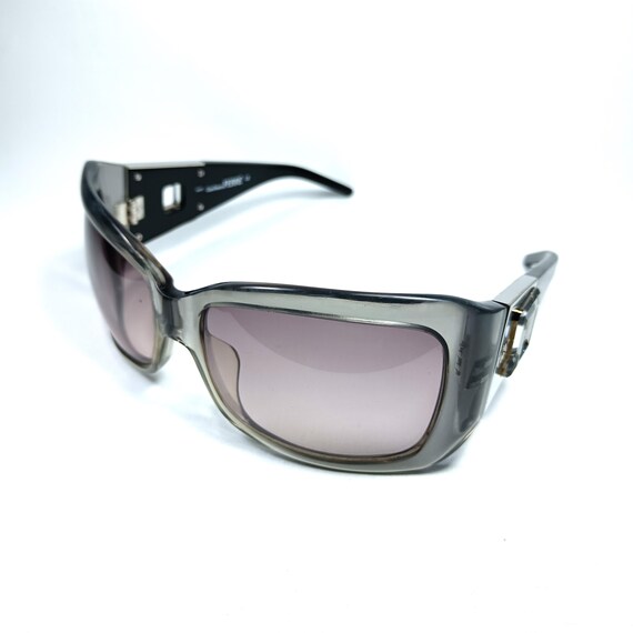 Sunglasses, rectangular, Gianfranco Ferre, wrap a… - image 5