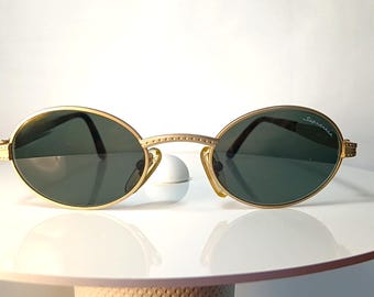 Occhiali da sole JAYSTREET Detective's Special con montatura ovale, nuovi, rimanenze di magazzino.