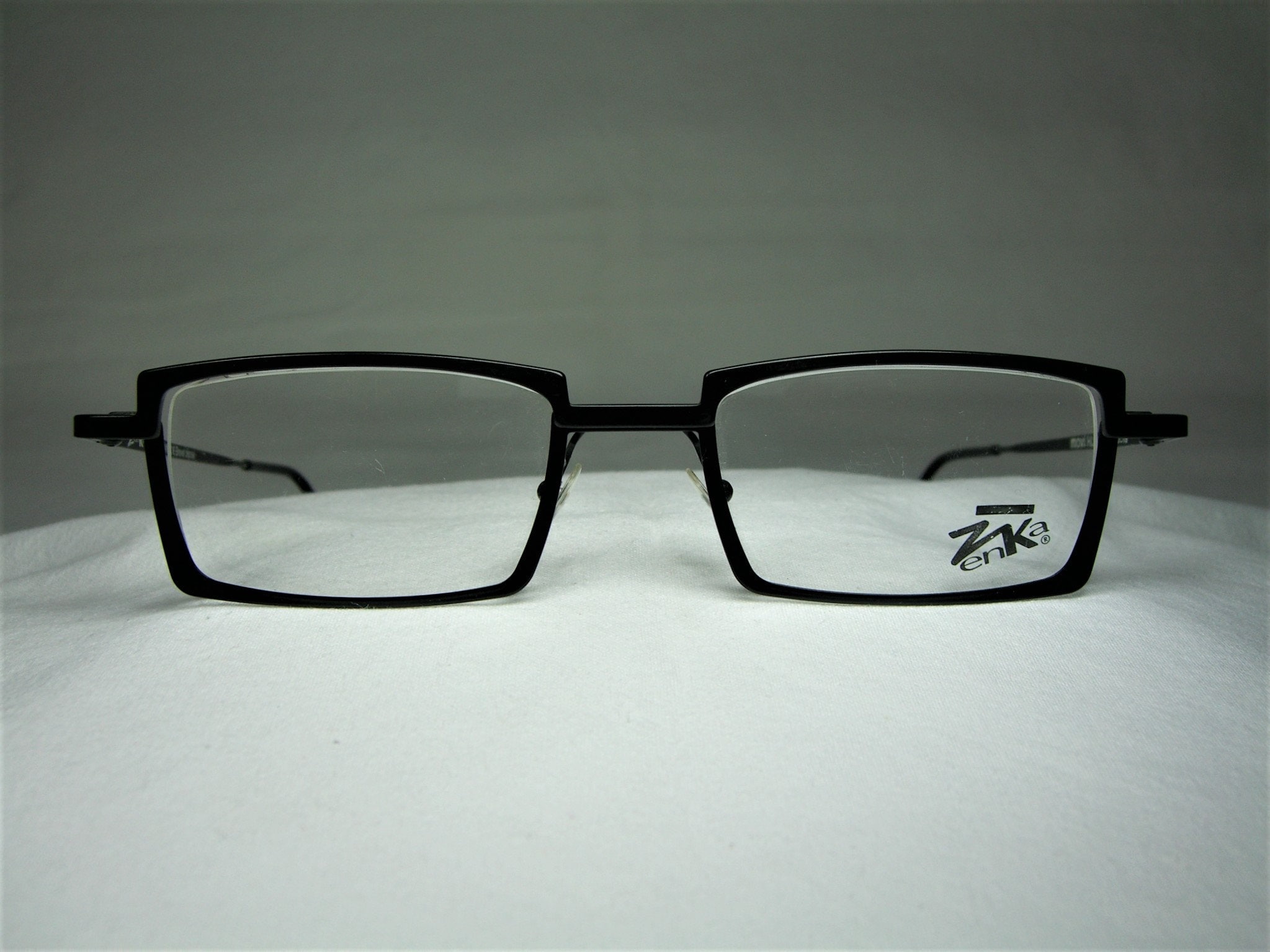 Zenka Eyeglasses Titanium Alloy Square Oval Frames Etsy