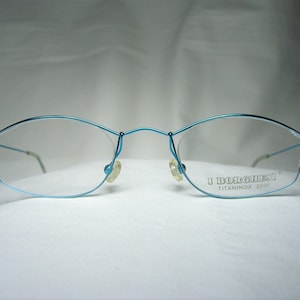 Borghesi, brillen, Titanium, ovaal, vierkant, frames, mannen, vrouwen, NOS, Hyper vintage, zeer zeldzaam