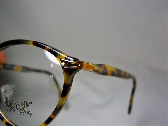 Look, eyeglasses, oval, frames, NOS, hyper vintag… - image 7