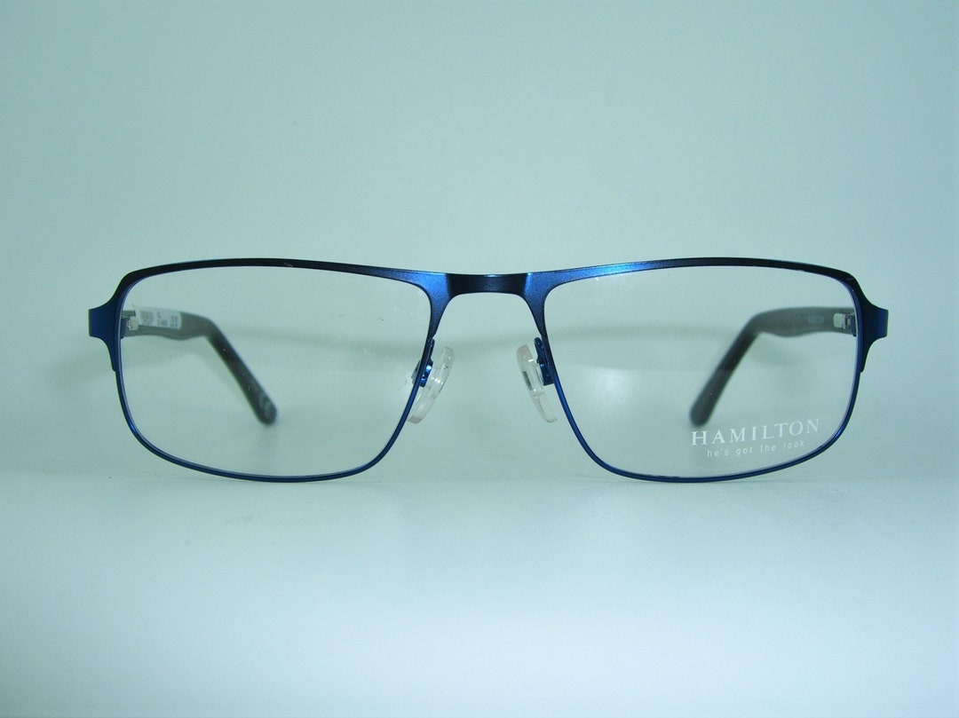 Hamilton, Eyeglasses, Frames, Titanium, Square, Oval, NOS, Ultra
