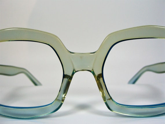 Actuell, eyeglasses, hexagonal, oval, frames, chu… - image 2