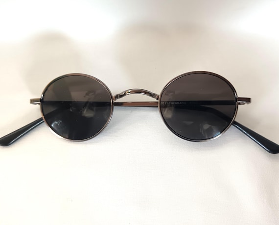 Sunglasses Eschenbach Titanium Alloy Round Oval John Lennon Style