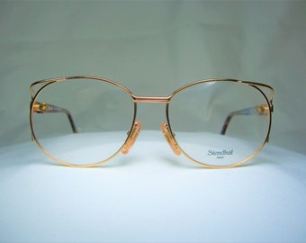 Safilo 9005/s Eyeglasses Sunglasses Frames Red Gold Vintage  display picture 1