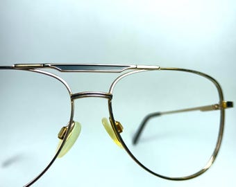 Eyeglasses, Aviator, Elvis 2.0, Gold Plated, Kawakubo, Ultra