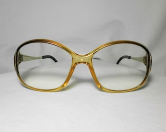 Zeiss Germany, oversized, 22kt gold plated, men's, women's, unisex, hyper vintage