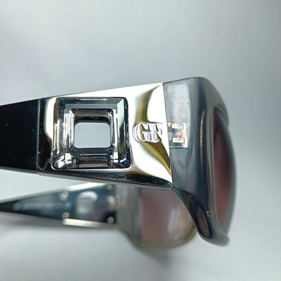 Sunglasses, rectangular, Gianfranco Ferre, wrap a… - image 9