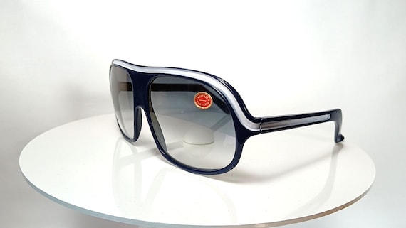 Luxury sunglasses rectangular LIO CADORE Italy ov… - image 1