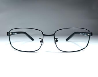 Lunettes de vue rectangulaires, ovales, Calvin Klein, New Old Stock, hyper vintage, rare