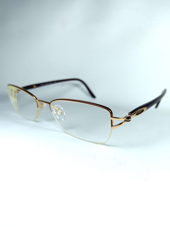Eyeglasses, half rim, rectangular, oval, SILHOUET… - image 4