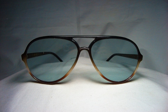 J.C. Killy, Aviator, sunglasses, oval, round, fra… - image 1