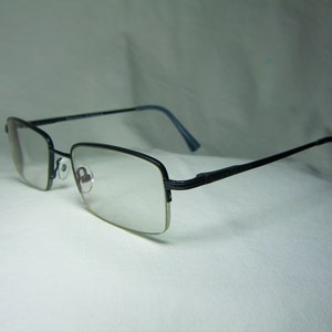 IFC, eyeglasses, Titanium, half rim, square, men's, women's, frames, hyper vintage image 3