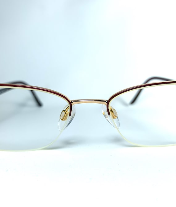 Eyeglasses, half rim, rectangular, oval, SILHOUET… - image 2